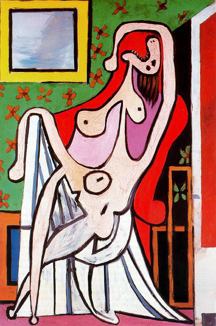 Picasso Large nude in red armchair 1929